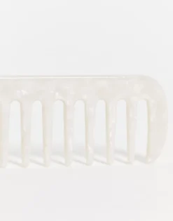 Revolution Hair Natural Curl Wide Tooth Comb White For Unisex No Colour -Revolution Shop 201495609 3