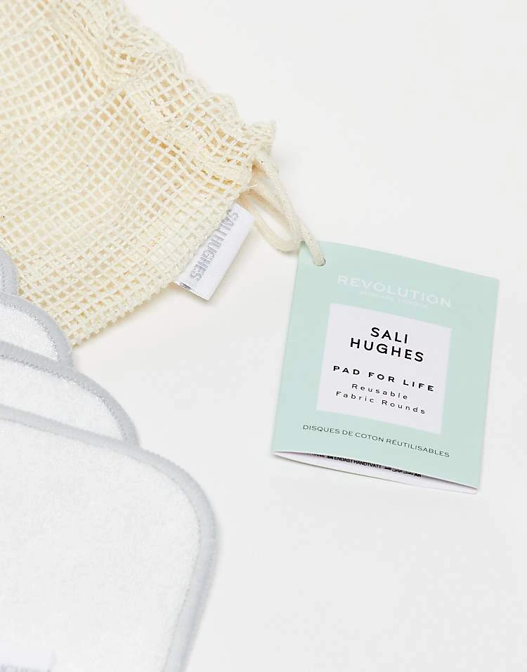 Revolution Skincare X Sali Hughes Make Up Remover Pads For Unisex No Colour 3 Revolution Skincare X Sali Hughes Make Up Remover Pads For Unisex No Colour - Image 3