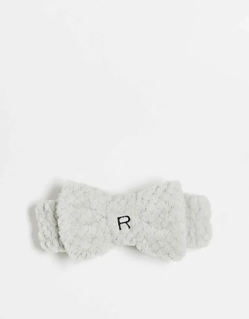 Revolution Skincare Grey Bow Headband For Unisex No Colour -Revolution Shop 203824065 1 nocolour