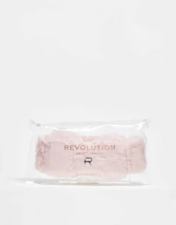 Revolution Skincare Light Pink Headband For Unisex No Colour