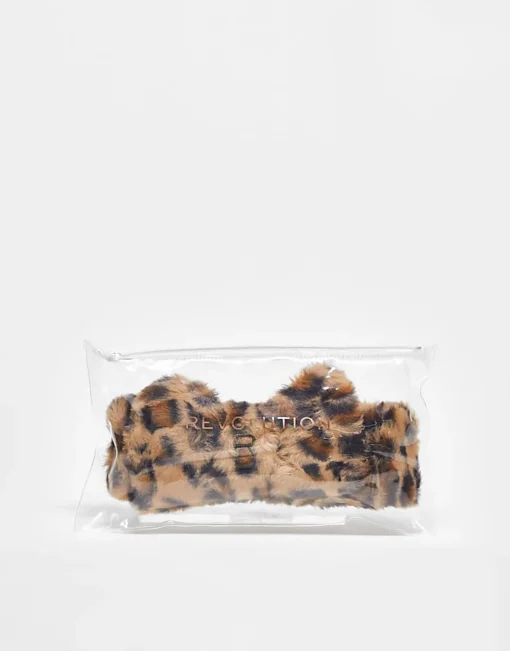 Revolution Skincare Leopard Print Headband For Unisex No Colour -Revolution Shop 204089128 1 nocolour