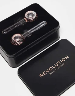 Revolution Skincare Pink Glitter Ice Globes For Unisex -Revolution Shop 204134885 3