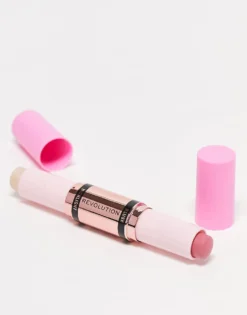 Revolution Blush & Highlight Stick Mauve Glow For Unisex -Revolution Shop 204559051 4