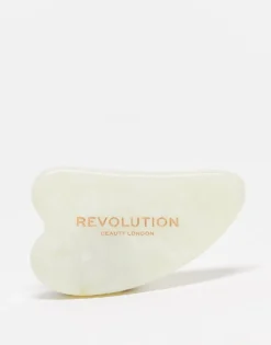 Revolution Skincare Green Jade Gua Sha For Unisex No Colour