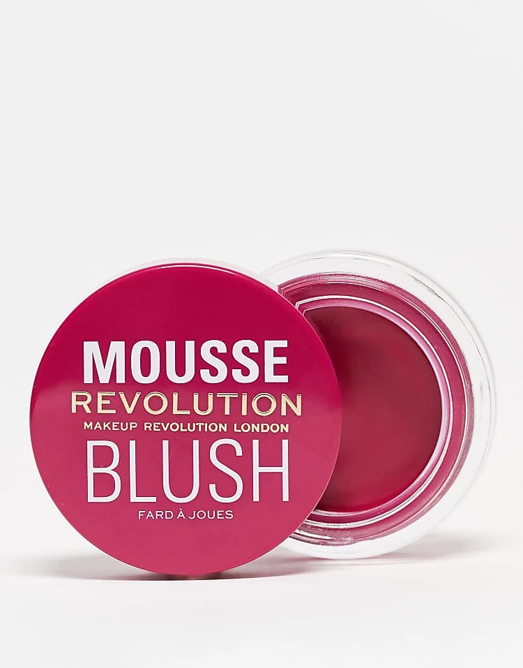 Revolution Mousse Blusher Passion Deep Pink For Unisex 1 Revolution Mousse Blusher Passion Deep Pink For Unisex