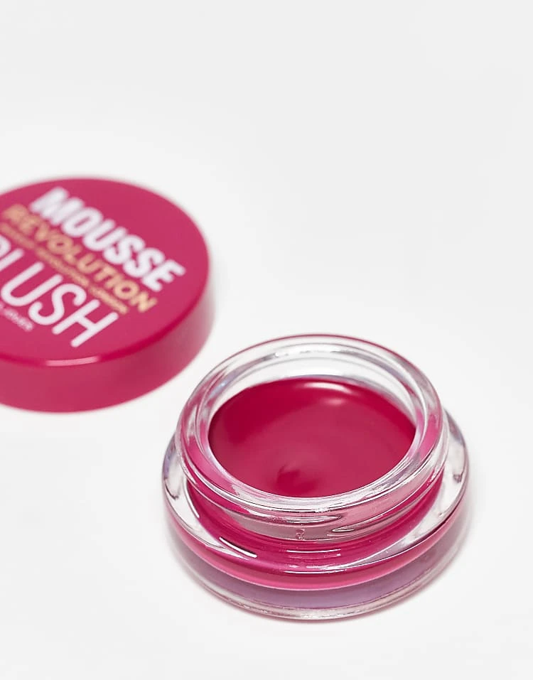 Revolution Mousse Blusher Passion Deep Pink For Unisex 3 Revolution Mousse Blusher Passion Deep Pink For Unisex - Image 3