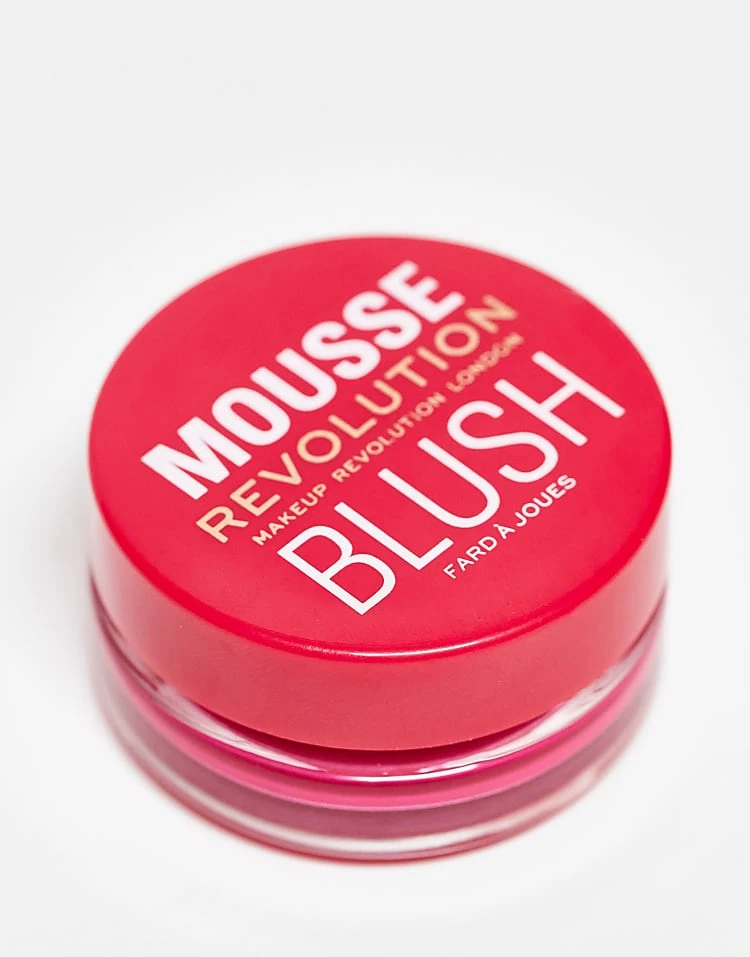 Revolution Mousse Blusher Juicy Fuchsia Pink For Unisex 3 Revolution Mousse Blusher Juicy Fuchsia Pink For Unisex - Image 3