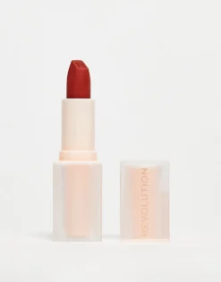 Revolution Lip Allure Soft Satin Lipstick CEO Brick Red For Unisex