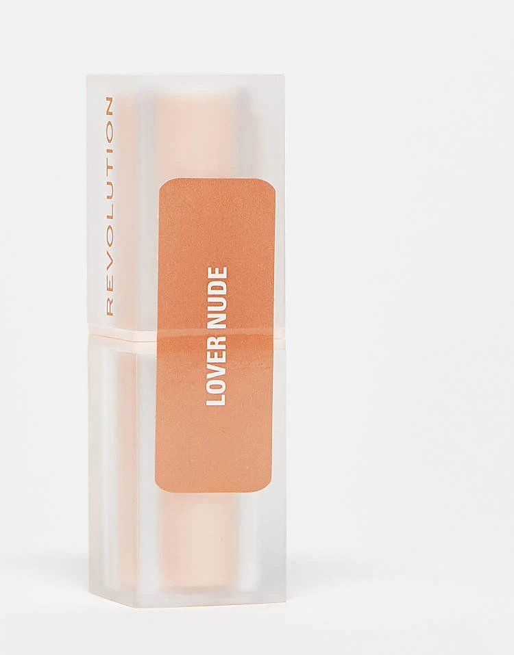 Revolution Lip Allure Soft Satin Lipstick Lover Nude For Unisex 3 Revolution Lip Allure Soft Satin Lipstick Lover Nude For Unisex - Image 3