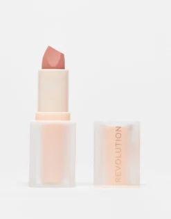 Revolution Lip Allure Soft Satin Lipstick Brunch Pink Nude For Unisex
