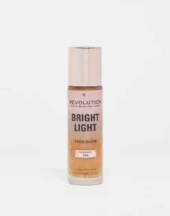 Revolution Bright Light Face Glow For Unisex Radiance Tan
