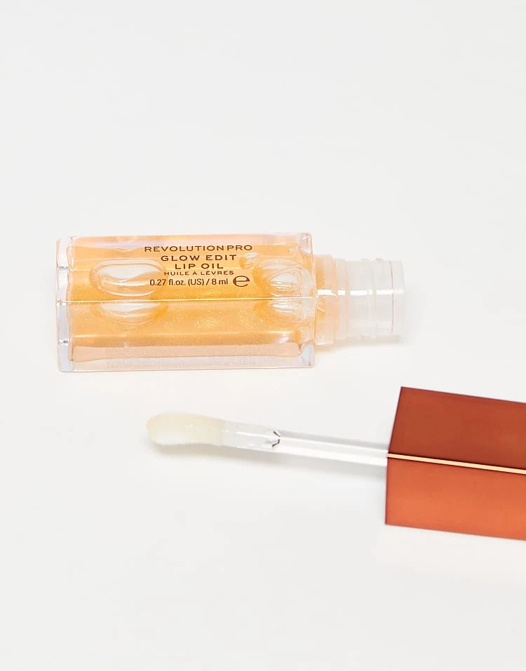 Revolution Pro Glow Edit Shimmer Lip Oil Forever Orange For Unisex 3 Revolution Pro Glow Edit Shimmer Lip Oil Forever Orange For Unisex - Image 3
