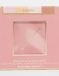 Revolution Pro Iconic Blush & Highlight Party For Unisex Multi -Revolution Shop 205357439 4