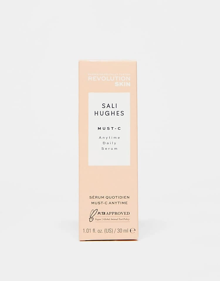 Revolution Skincare Revolution X Sali Hughes Must-C Anytime Daily Serum 30ml For Unisex No Colour 2 Revolution Skincare Revolution X Sali Hughes Must-C Anytime Daily Serum 30ml For Unisex No Colour - Image 2