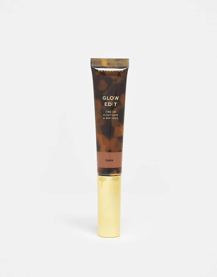 Revolution Pro Glow Edit Cream Contour & Bronze Dark For Unisex 5 Revolution Pro Glow Edit Cream Contour & Bronze Dark For Unisex - Image 5