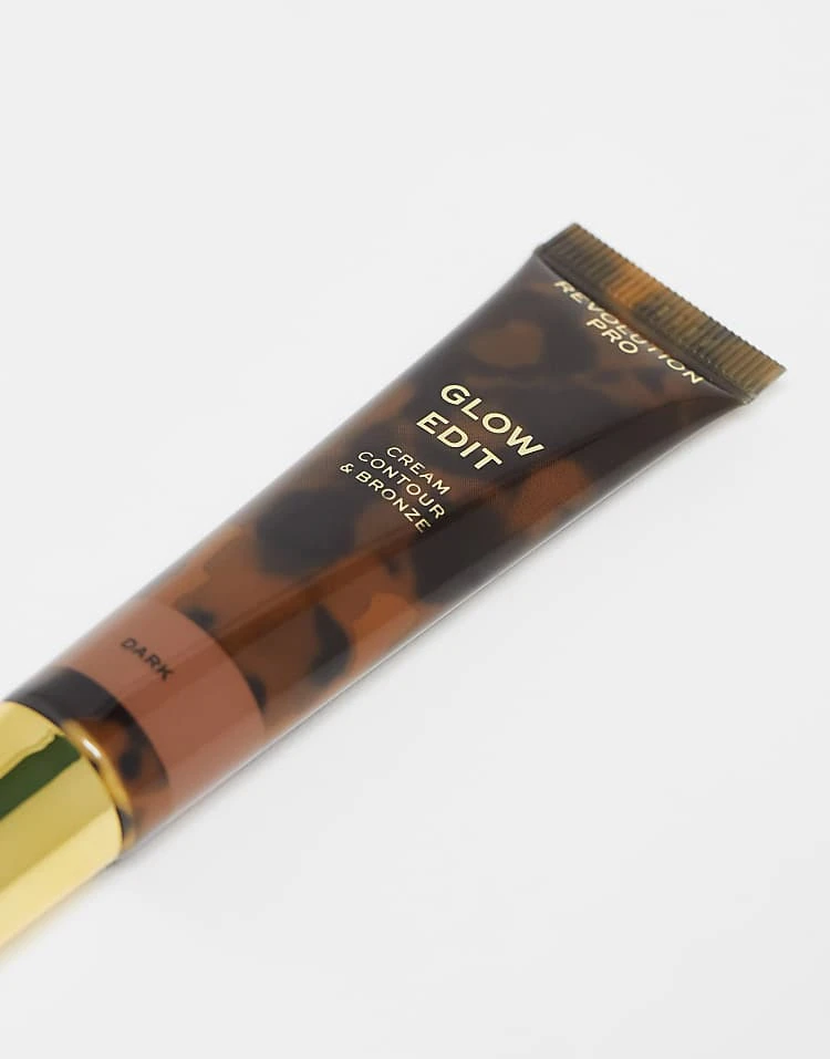 Revolution Pro Glow Edit Cream Contour & Bronze Dark For Unisex 4 Revolution Pro Glow Edit Cream Contour & Bronze Dark For Unisex - Image 4