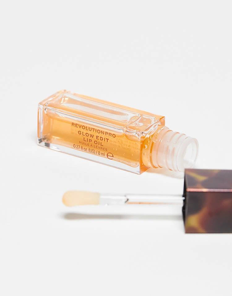 Revolution Pro Glow Edit Lip Oil Soleil Orange For Unisex 3 Revolution Pro Glow Edit Lip Oil Soleil Orange For Unisex - Image 3