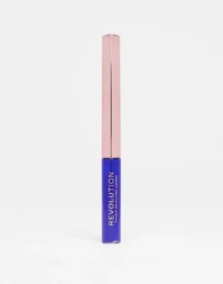 Revolution Super Flick Liquid Eyeliner Blue For Unisex