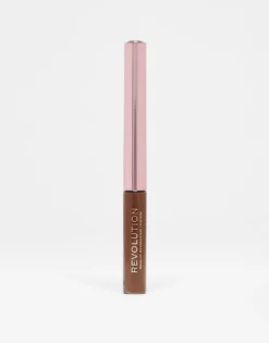 Revolution Super Flick Liquid Eyeliner Brown For Unisex