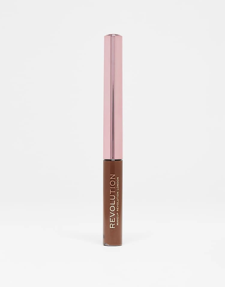 Revolution Super Flick Liquid Eyeliner Brown For Unisex 1 Revolution Super Flick Liquid Eyeliner Brown For Unisex