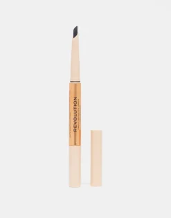 Revolution Fluffy Brow Duo For Unisex Dark Brown 22 Revolution Fluffy Brow Duo For Unisex Dark Brown -Revolution Shop 205989796 1 ashbrown 1