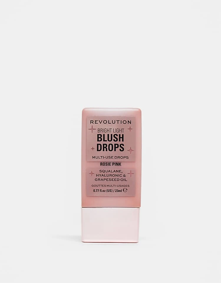 Revolution Bright Light Blush Drops Pink- Rosie For Unisex Pink Rosie 1 Revolution Bright Light Blush Drops Pink- Rosie For Unisex Pink Rosie