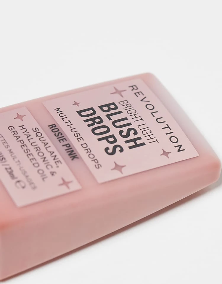 Revolution Bright Light Blush Drops Pink- Rosie For Unisex Pink Rosie 2 Revolution Bright Light Blush Drops Pink- Rosie For Unisex Pink Rosie - Image 2