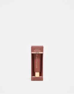 Revolution Juicy Peptide Lip Balm Nude Latte For Unisex