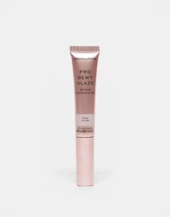 Revolution Pro Dewy Glaze Serum Highlighter Wand - Pink Glow For Unisex