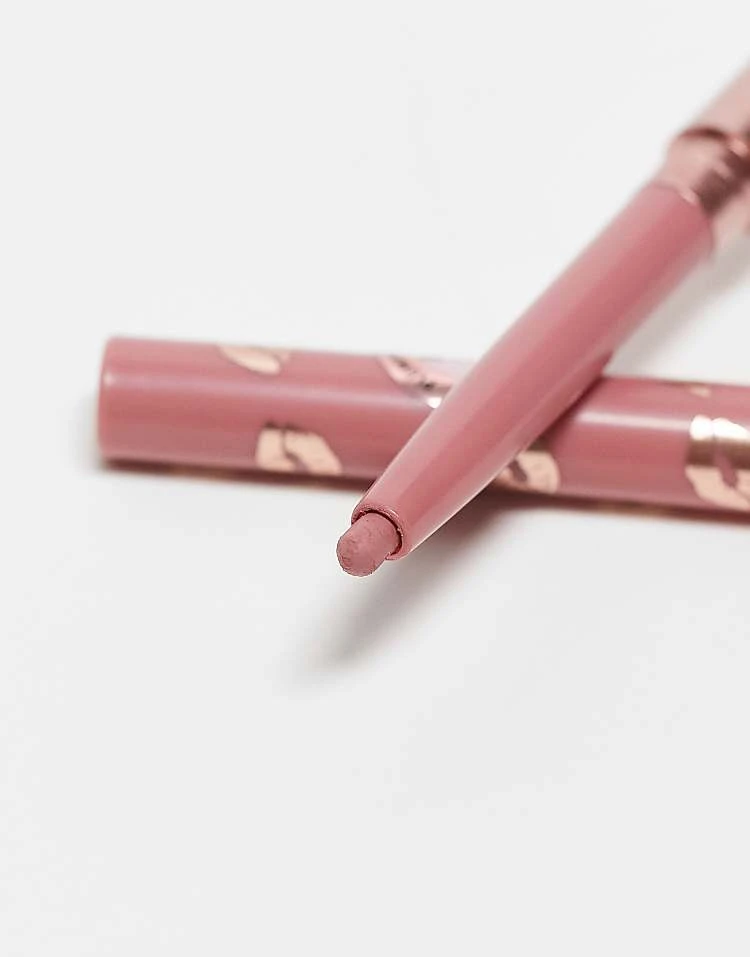 Revolution Pout Bomb Plumping Lip Liner Kiss Baby Pink For Unisex 2 Revolution Pout Bomb Plumping Lip Liner Kiss Baby Pink For Unisex - Image 2