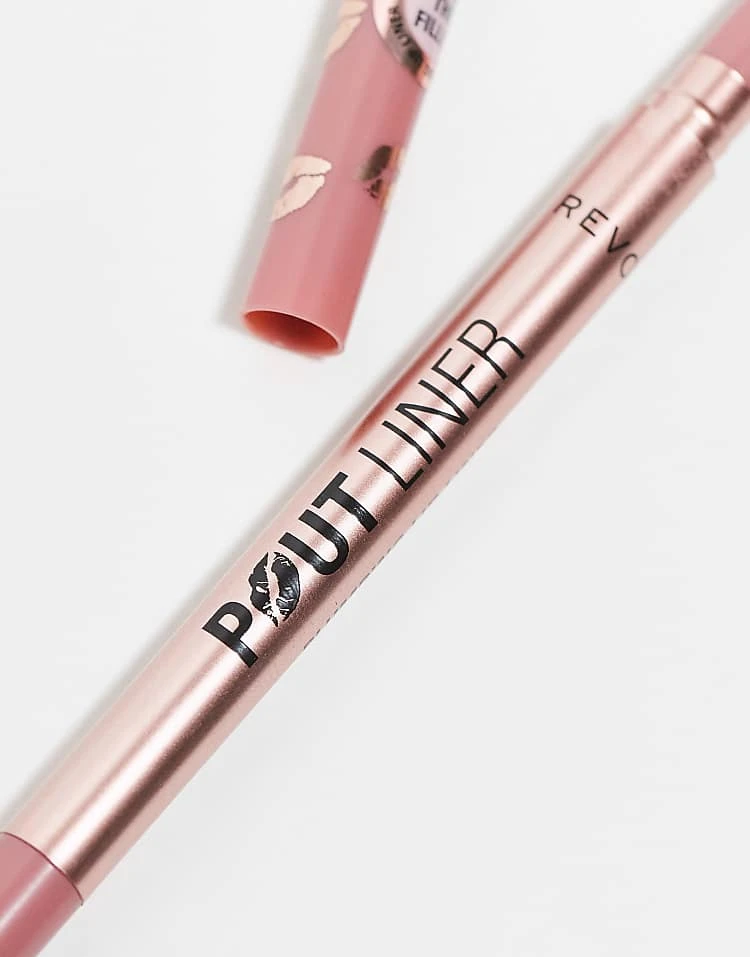 Revolution Pout Bomb Plumping Lip Liner Kiss Baby Pink For Unisex 4 Revolution Pout Bomb Plumping Lip Liner Kiss Baby Pink For Unisex - Image 4