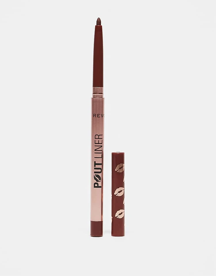 Revolution Pout Bomb Plumping Lip Liner Cookie Warm Brown For Unisex 5 Revolution Pout Bomb Plumping Lip Liner Cookie Warm Brown For Unisex - Image 5