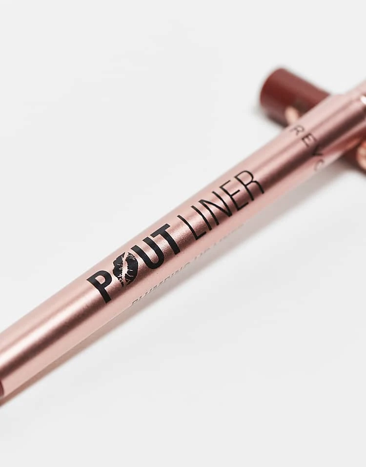 Revolution Pout Bomb Plumping Lip Liner Cookie Warm Brown For Unisex 3 Revolution Pout Bomb Plumping Lip Liner Cookie Warm Brown For Unisex - Image 3