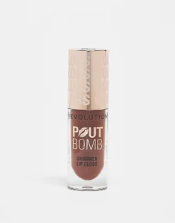 Revolution Pout Bomb Shimmer Gloss Chocolate Sparkle For Unisex 9 Revolution Pout Bomb Shimmer Gloss Chocolate Sparkle For Unisex -Revolution Shop 207788571 1 chocolatesparkle 1