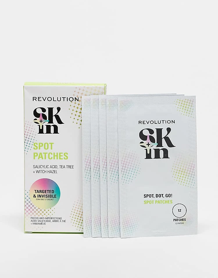 Revolution Skincare Revolution Skin Salicylic Acid Spot, Dot, Go! Spot Patches X60 For Unisex No Colour 1 Revolution Skincare Revolution Skin Salicylic Acid Spot, Dot, Go! Spot Patches X60 For Unisex No Colour