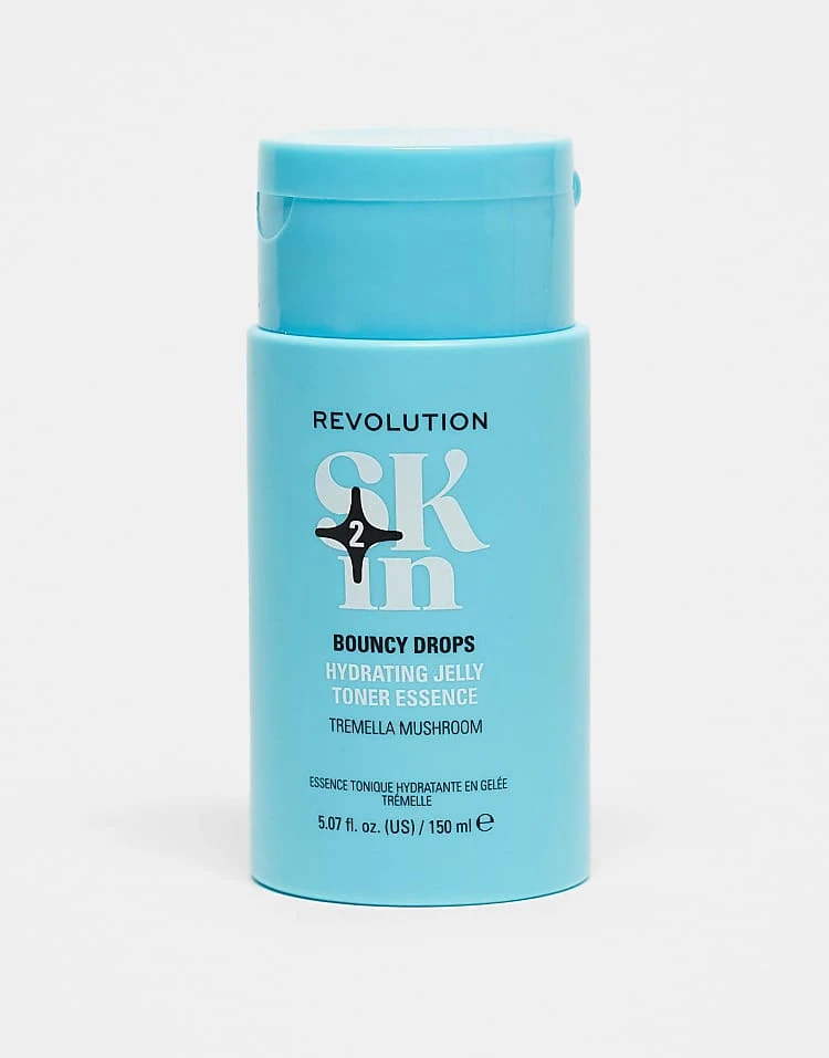 Revolution Skincare Revolution Skin Happy Hydrate Bouncy Drops Jelly Toner Essence 150ml For Unisex 5 Revolution Skincare Revolution Skin Happy Hydrate Bouncy Drops Jelly Toner Essence 150ml For Unisex - Image 5
