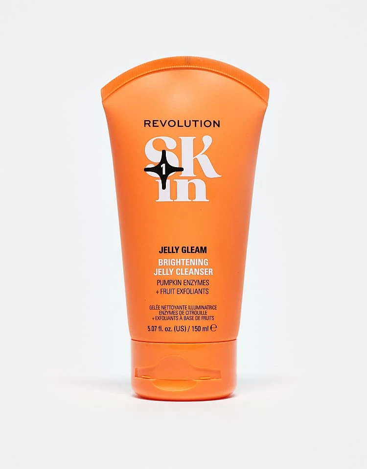 Revolution Skincare Revolution Skin Be Bright Jelly Glow Brightening Cleanser 150ml For Unisex 5 Revolution Skincare Revolution Skin Be Bright Jelly Glow Brightening Cleanser 150ml For Unisex - Image 5