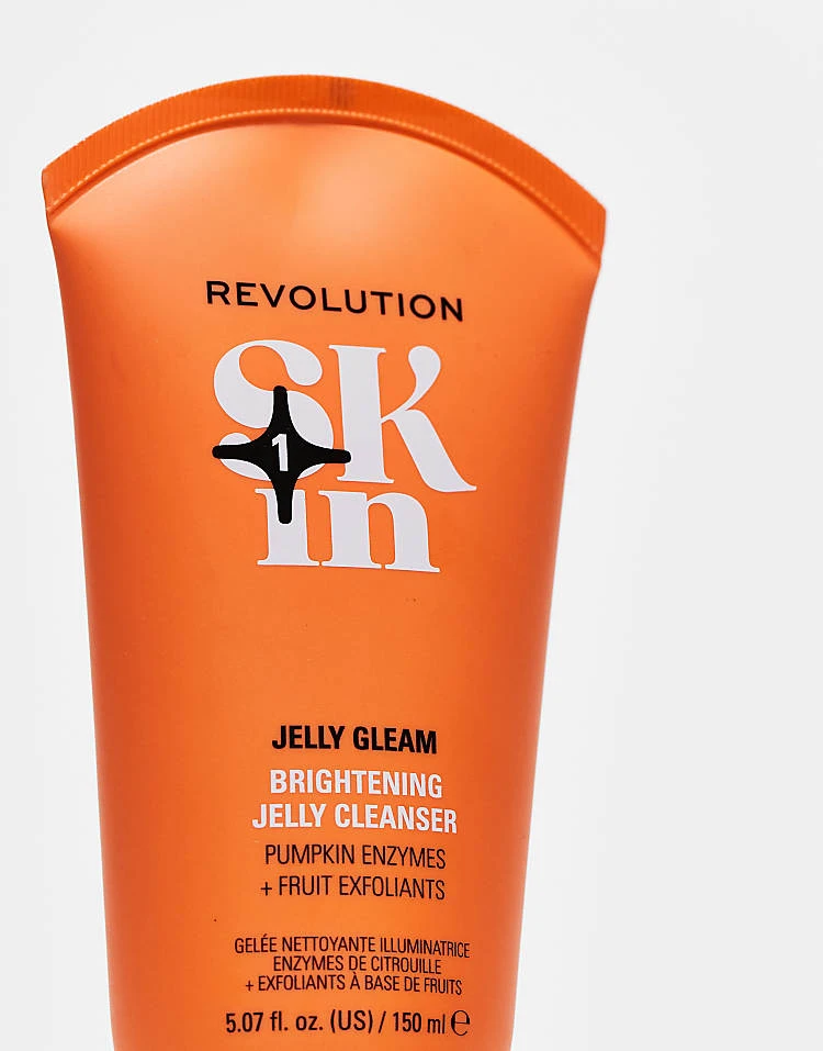 Revolution Skincare Revolution Skin Be Bright Jelly Glow Brightening Cleanser 150ml For Unisex 4 Revolution Skincare Revolution Skin Be Bright Jelly Glow Brightening Cleanser 150ml For Unisex - Image 4