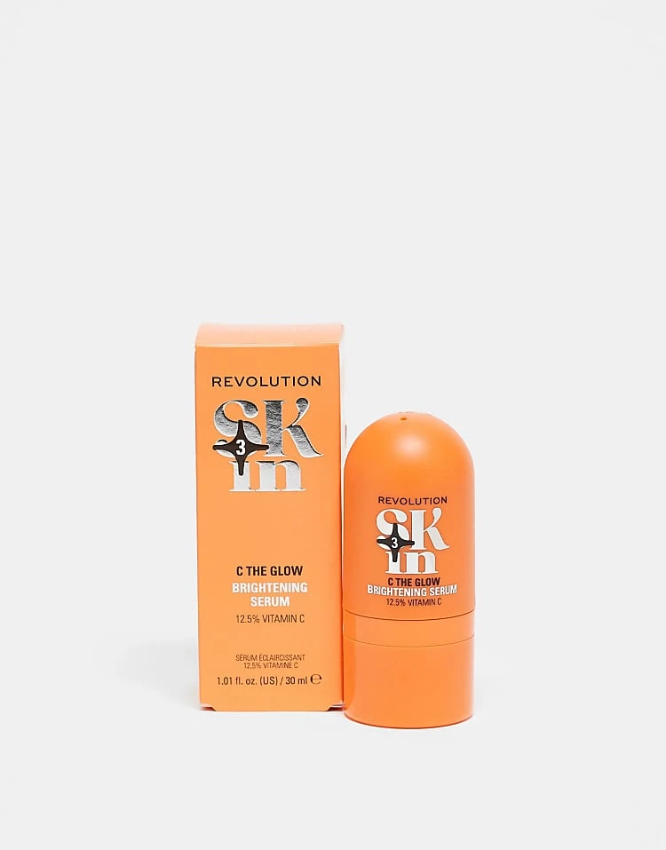 Revolution Skincare Revolution Skin Be Bright C The Glow 12.5% Vitaminc C Serum 30ml For Unisex 5 Revolution Skincare Revolution Skin Be Bright C The Glow 12.5% Vitaminc C Serum 30ml For Unisex - Image 5