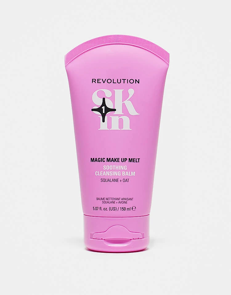 Revolution Skincare Revolution Skin Go Gentle Magic Make Up Melt Soothing Cleansing Balm 150ml For Unisex No Colour 1 Revolution Skincare Revolution Skin Go Gentle Magic Make Up Melt Soothing Cleansing Balm 150ml For Unisex No Colour
