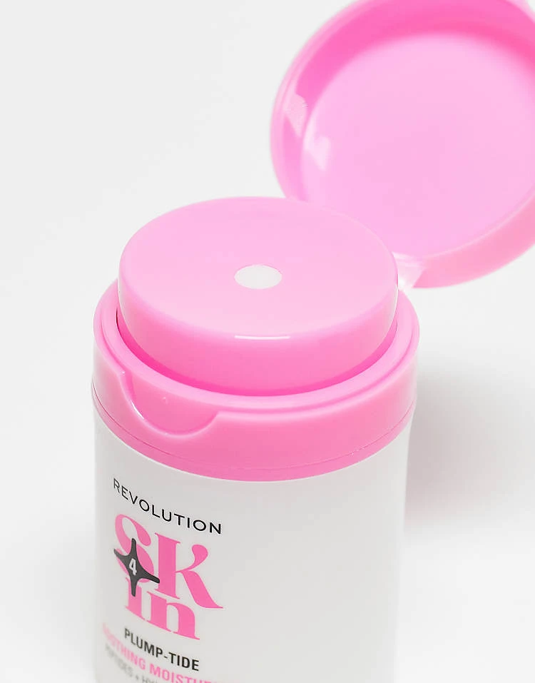 Revolution Skincare Revolution Skin Go Gentle Plump-Tide Soothing Moisturiser 50ml For Unisex 4 Revolution Skincare Revolution Skin Go Gentle Plump-Tide Soothing Moisturiser 50ml For Unisex - Image 4