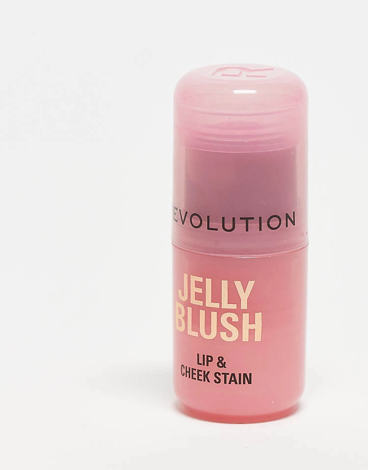 Revolution Jelly Blush Stick Lip And Cheek Stain - Peach Orange For Unisex 4 Revolution Jelly Blush Stick Lip And Cheek Stain - Peach Orange For Unisex - Image 4
