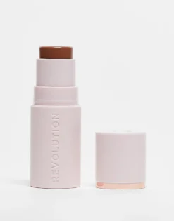 Revolution Skin Silk Bronzer Stick For Unisex Light Sunkissed -Revolution Shop 208047347 1 tancaramel 1