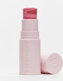 Revolution Skin Silk Marble Blush Stick Pinched Light Pink For Unisex -Revolution Shop 208047368 4