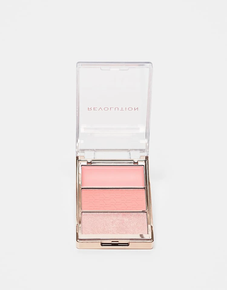 Revolution Blush Icon Palette Authentic Peach For Unisex 1 Revolution Blush Icon Palette Authentic Peach For Unisex
