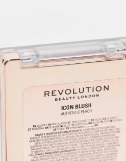Revolution Blush Icon Palette Authentic Peach For Unisex 8 Revolution Blush Icon Palette Authentic Peach For Unisex -Revolution Shop 208256806 4