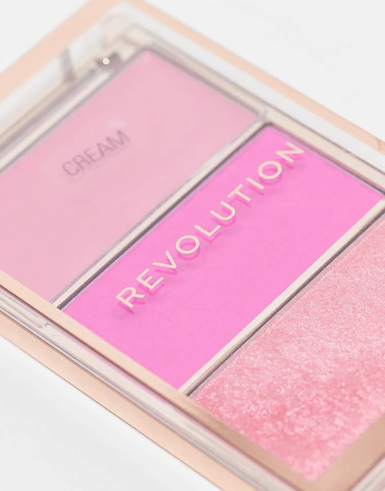 Revolution Blush Icon Palette Hot Pink Flag For Unisex 3 Revolution Blush Icon Palette Hot Pink Flag For Unisex - Image 3